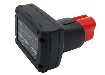 12.0V, 4000mAh, Li-ion Battery fits Milwaukee, C12 Fm, C12 Hz, 48Wh