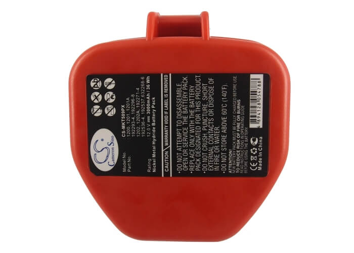 12.0V, 3000mAh, Ni-MH Battery fits Makita, 5091d, 5091dwg, 36Wh