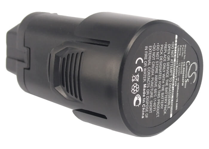 12.0V, 1500mAh, Li-ion Battery fits Ridgid, Ac82049, Ac82059, 18Wh