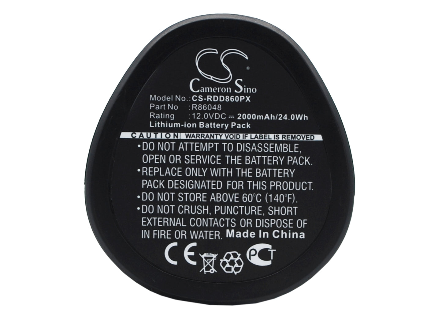 12.0V, 2000mAh, Li-ion Battery fits Aeg, Bbs 12c, Bll 12c, 24Wh