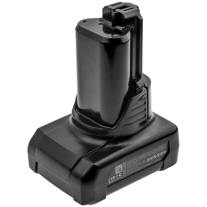 10.8V, 4000mAh, Li-ion Battery fits Bosch, Bosch Gwi 10.8 V-li, Bosch Gwb 10.8-li, 43.2Wh