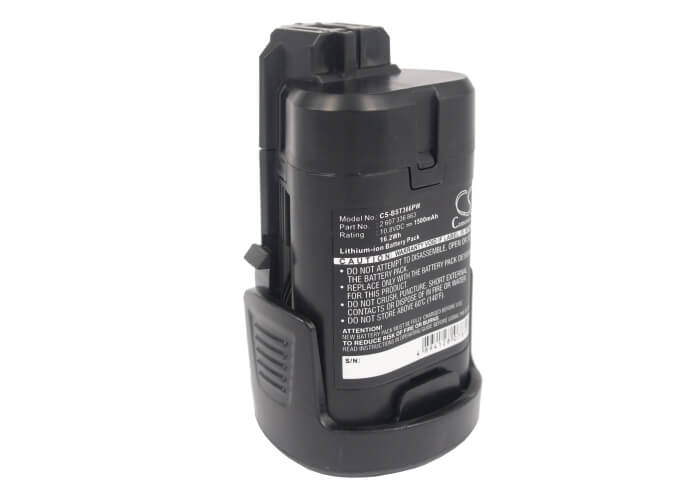 10.8V, 1500mAh, Li-ion Battery fits Bosch, Ahs 35-15 Li, Ahs 45-15 Li, 16.2Wh