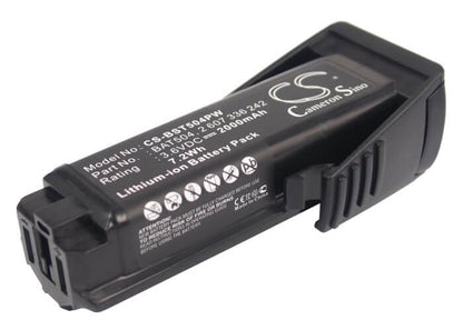 3.6V, 2000mAh, Li-ion Battery fits Bosch, 36019a2010, Gsr Mx2drive, 7.2Wh