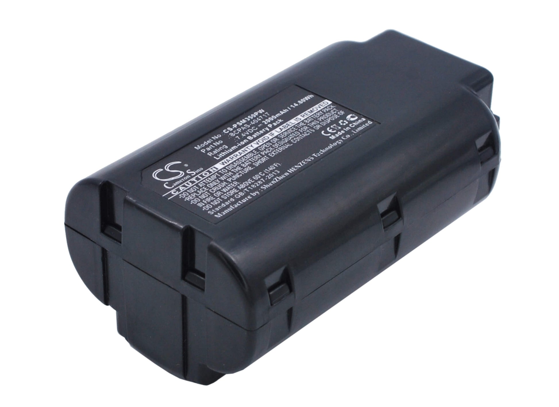 7.4V, 2000mAh, Li-ion Battery fits Paslode, 900400, 900420, 14.8Wh