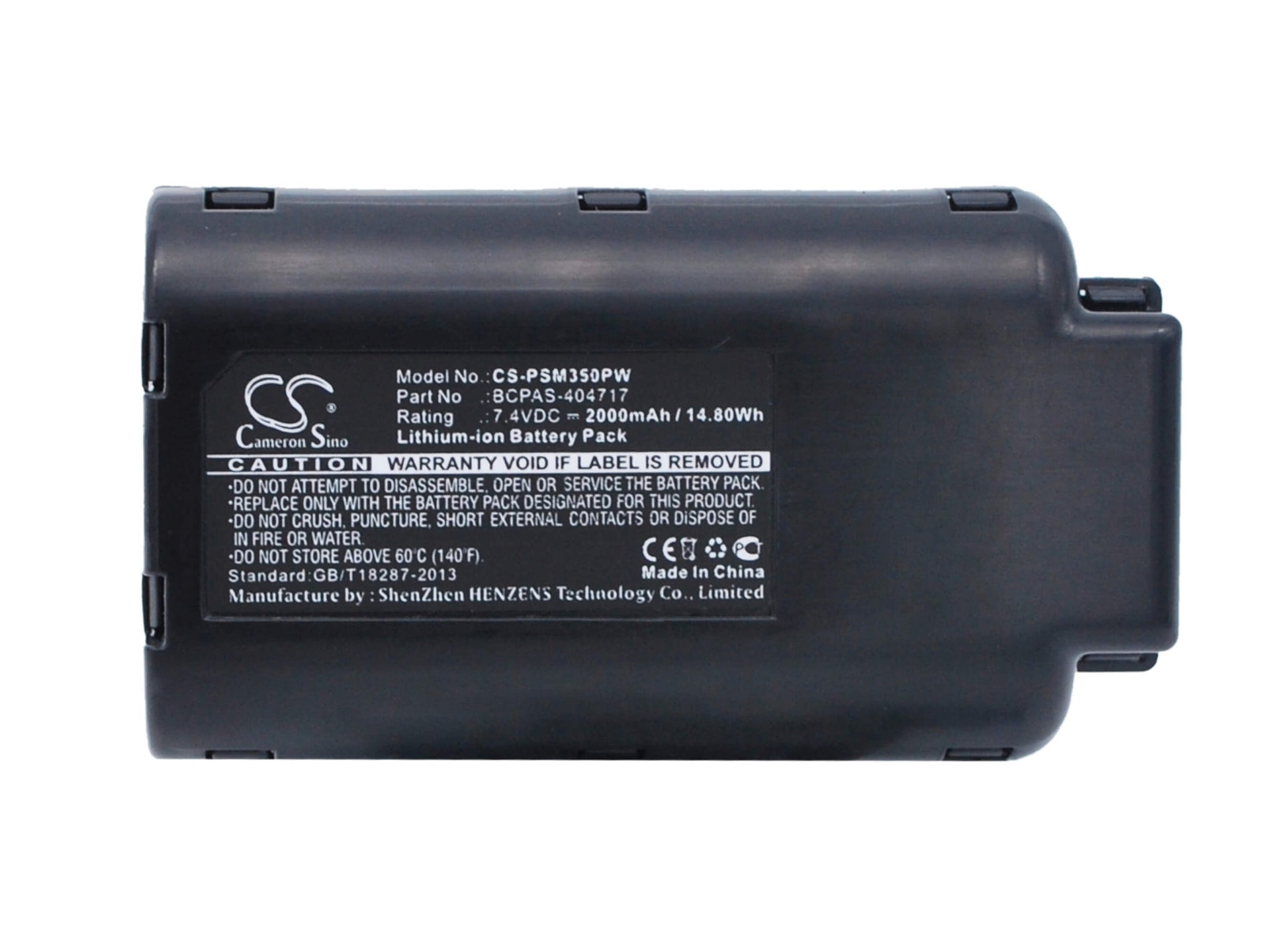 7.4V, 2000mAh, Li-ion Battery fits Paslode, 900400, 900420, 14.8Wh