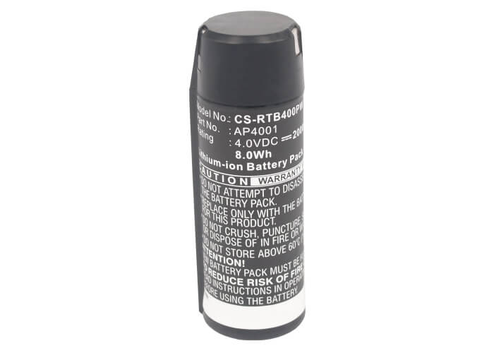 4.0V, 2000mAh, Li-ion Battery fits Ryobi, Ap4302, Ap4700, 8Wh