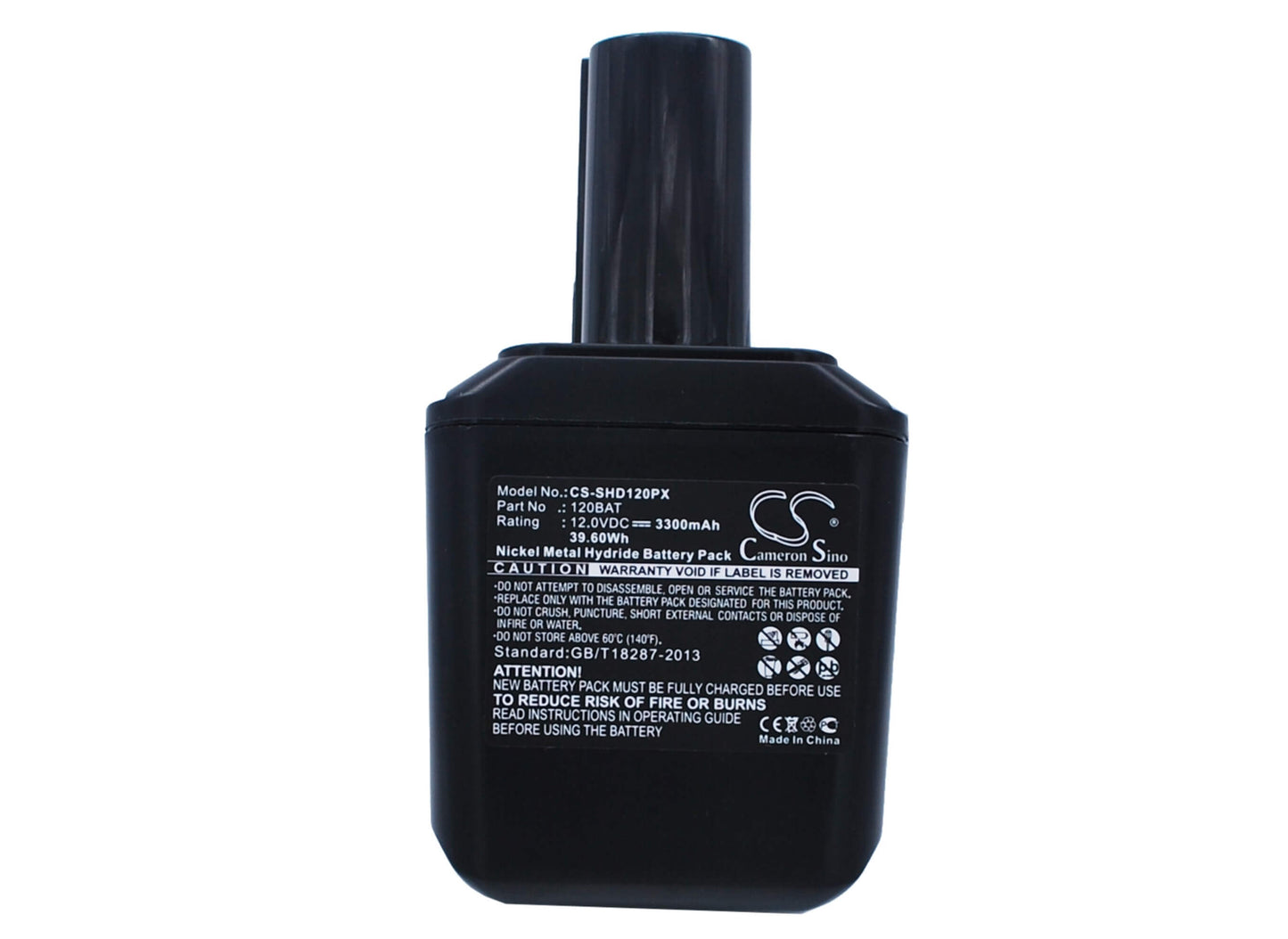 12.0V, 3300mAh, Ni-MH Battery fits Skil, 2390, 2420, 39.6Wh