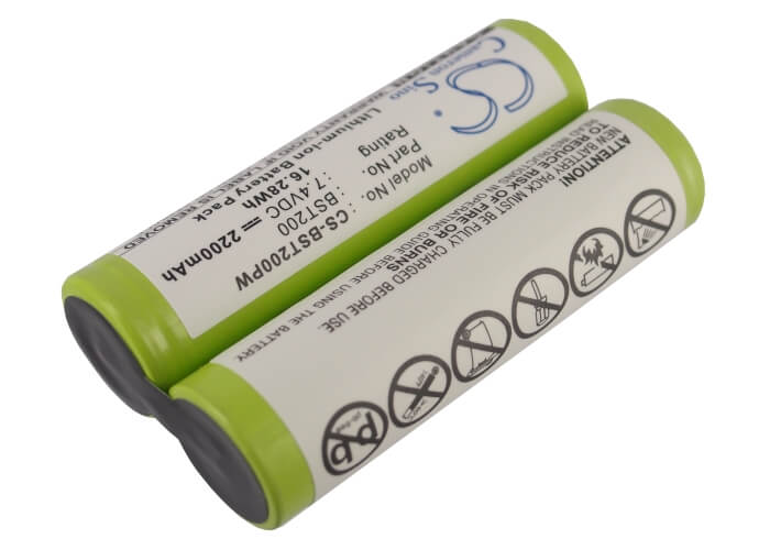 7.4V, 2200mAh, Li-ion Battery fits Gardena, 8885-20 Grasschere Classiccut, 8887-20 Set Buchsschere Classi, 16.28Wh