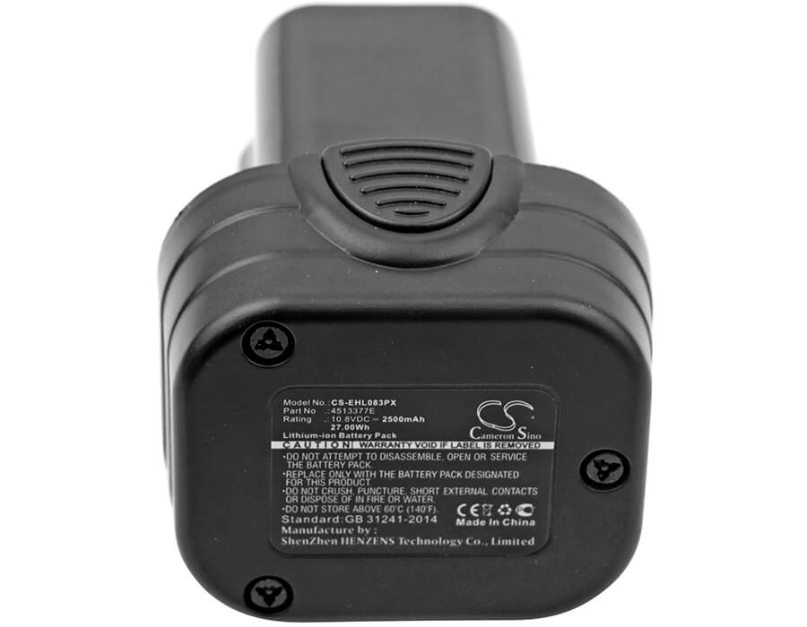 10.8V, 2500mAh, Li-ion Battery fits Einhell, Bt-cd 10.8/3 Li, 27Wh
