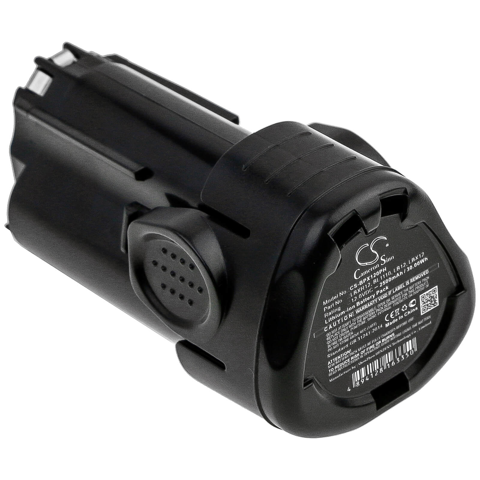 12.0V, 2500mAh, Li-ion Battery fits Black & Decker, Bdcdmt112, Egbl108, 30Wh