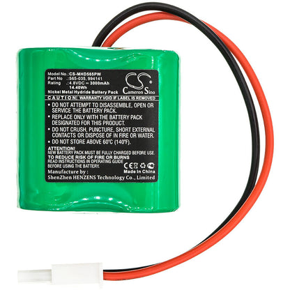 4.8V, 3000mAh, Ni-MH Battery fits Mosquito Magnet, Independence, 14.4Wh