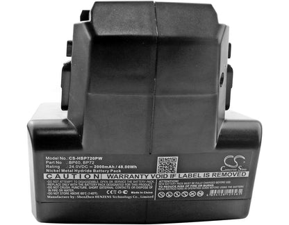 24.0V, 2000mAh, Ni-MH Battery fits Hilti, C 7/24, C 7/36, 48Wh