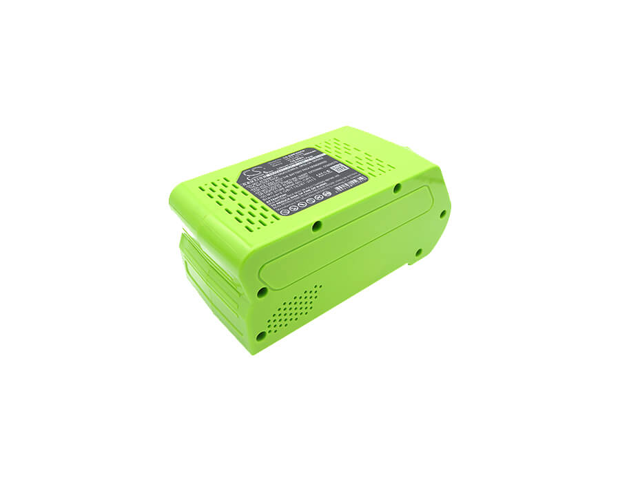 40.00V, 3000mAh, Li-ion Battery fits Greenworks, 20202, 20292, 120Wh