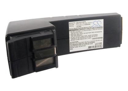 12.0V, 3300mAh, Ni-MH Battery fits Festool, 486831, 488844, 39.6Wh