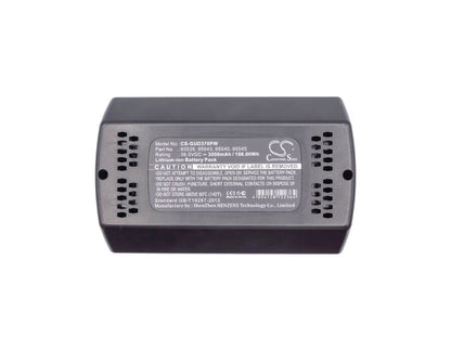 36.0V, 3000mAh, Li-ion Battery fits Gude, Freischneider, Kettensage 300/36, 108Wh