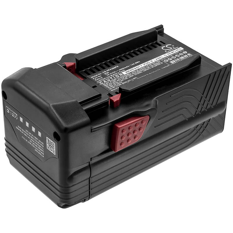 36.0V, 4000mAh, Li-ion Battery fits Hilti, Te6-a Li, Te6-a36, 144Wh