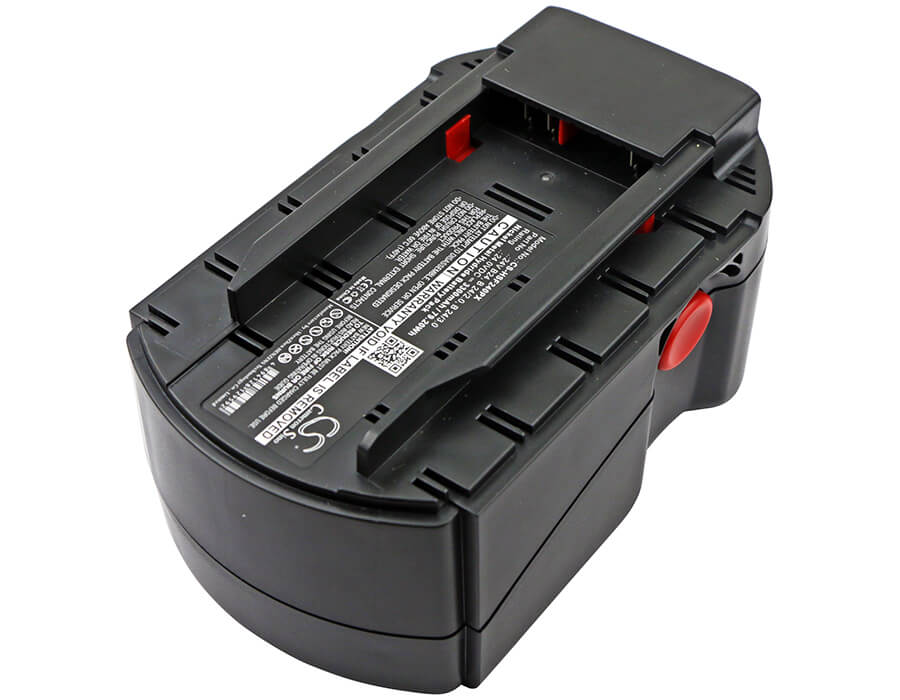 24.0V, 3300mAh, Ni-MH Battery fits Hilti, Sfl 24, Te 2-a, 79.2Wh