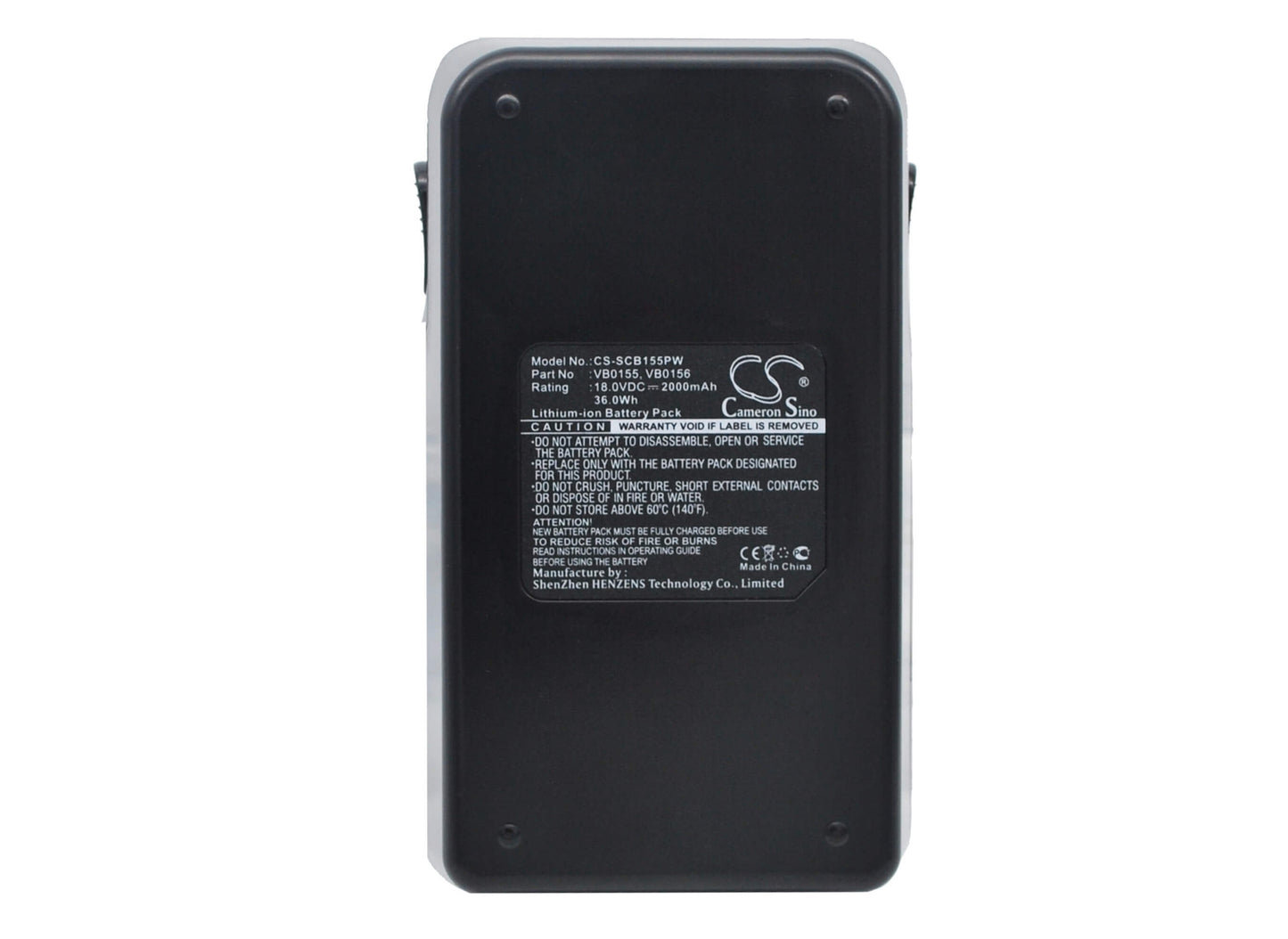 18.0V, 2000mAh, Li-ion Battery fits Senco, 5n0001n, 6e0001n, 36Wh
