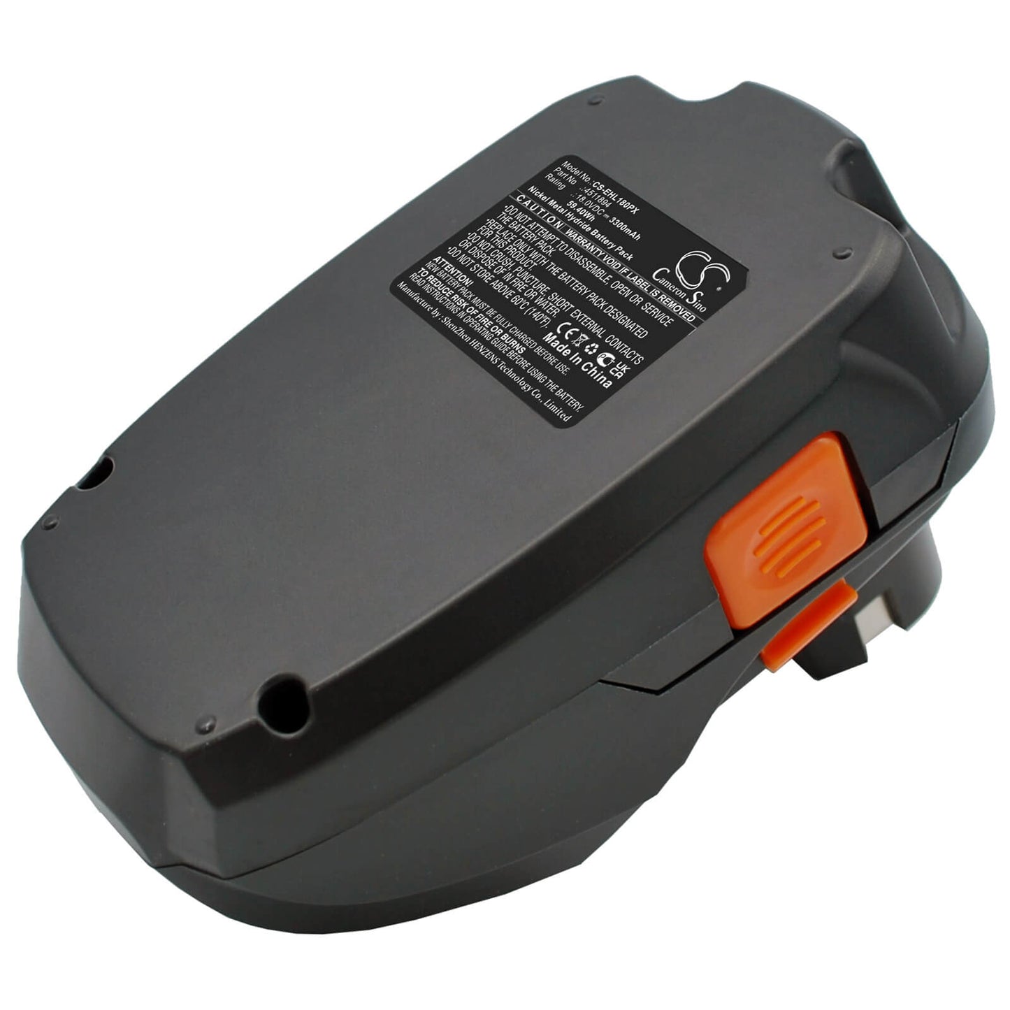 18.0V, 3300mAh, Ni-MH Battery fits Einhell, Rt-cd18i, Rt-cd18i Hammer Drill, 59.4Wh