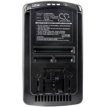 36.0V, 4000mAh, Li-ion Battery fits Bosch, 11536c, 11536c-1, 144Wh