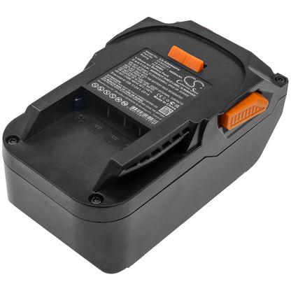 18.0V, 4000mAh, Li-ion Battery fits Ridgid, 130383001, 130383025, 72Wh