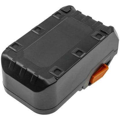18.0V, 4000mAh, Li-ion Battery fits Ridgid, 130383001, 130383025, 72Wh