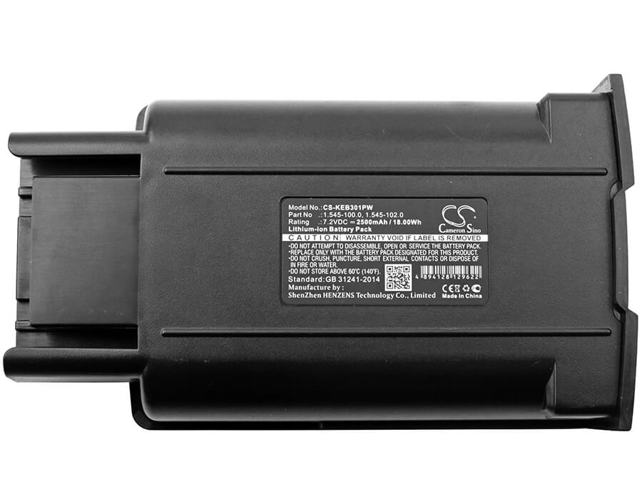 7.2V, 2500mAh, Li-ion Battery fits Karcher, 1.545-104.0, 1.545-113.0, 18Wh