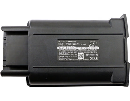 18.0V, 2500mAh, Li-ion Battery fits Karcher, Km35/5, 45Wh
