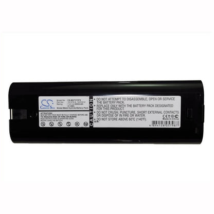 7.2V, 3000mAh, Ni-MH Battery fits Makita, 3700d, 3700dw, 21.6Wh