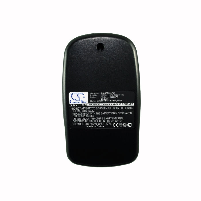 19.2V, 1500mAh, Ni-MH Battery fits Craftsman, 10126, 11541, 28.8Wh