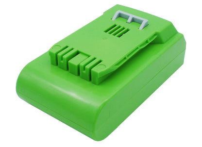 24.0V, 2000mAh, Li-ion Battery fits Greenworks, 10-inch Cordless Chainsaw 2036, 130mph Cordless G24 Sweeper, 48Wh
