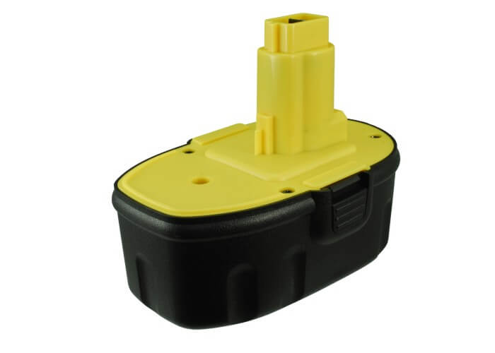 Yellow + Black, 18.0V, 1500mAh, Ni-MH Battery fits Dewalt, Dc020, Dc212, 27Wh