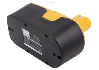 18.0V, 1500mAh, Ni-MH Battery fits Ryobi, Bid-1801m, Bid-180l, 27Wh