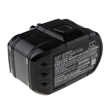 18.0V, 9000mAh, Li-ion Battery fits Ryobi, Bid-1801m, Bid-180l, 162Wh