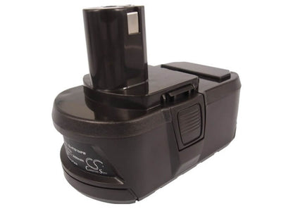 CS-RTB104PW, Power Tools 18.0V, 3000mAh, Li-ion Battery fits Ryobi, Bid-1801m, Bid-180l, 54Wh