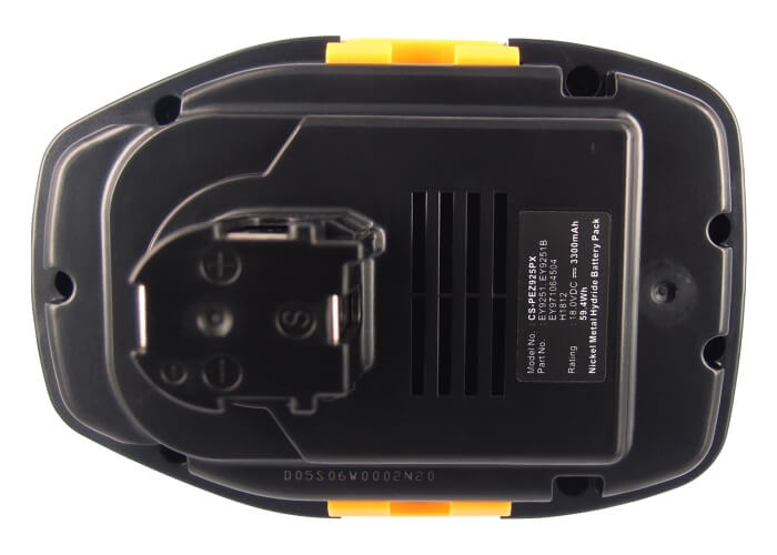 18.0V, 3300mAh, Ni-MH Battery fits Panasonic, Ey3544, Ey3544gqk, 59.4Wh