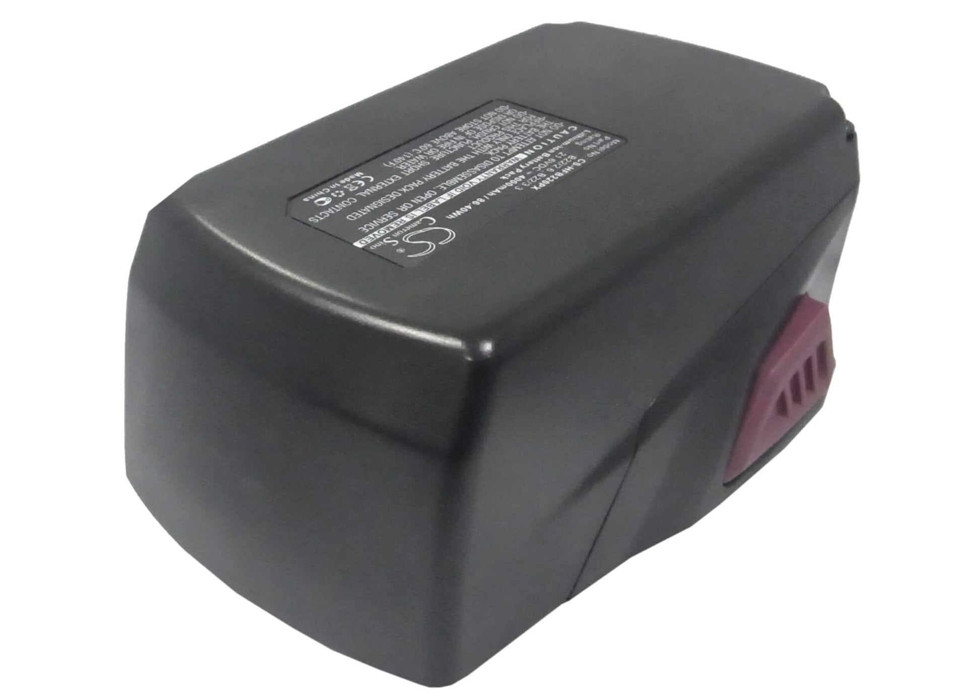 21.6V, 4000mAh, Li-ion Battery fits Hilti, Ag 125-a22, Hde 500-a22, 86.4Wh