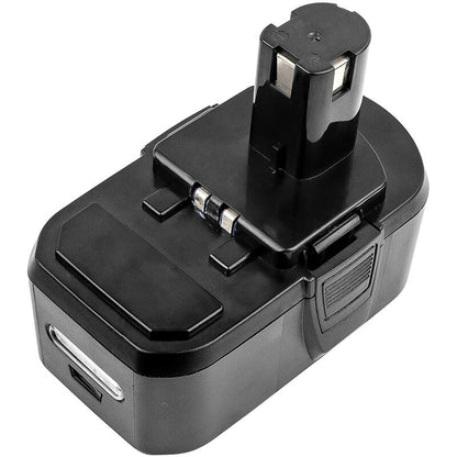18.0V, 2100mAh, Ni-MH Battery fits Ryobi, Cdl1802p4, Cid-1802p, 37.8Wh
