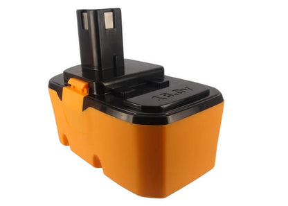 18.0V, 3300mAh, Ni-MH Battery fits Ryobi, Cdl1802p4, Cid-1802p, 59.4Wh