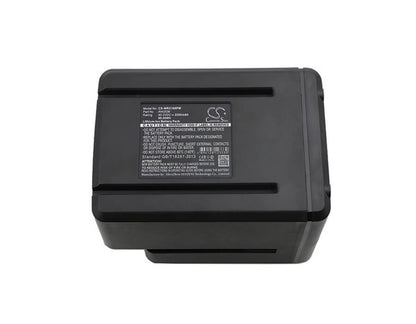 40.0V, 2000mAh, Li-ion Battery fits Worx, Wg168e, Wg268e, 80Wh