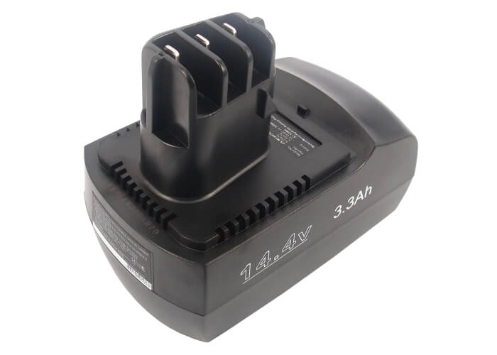 14.4V, 3300mAh, Ni-MH Battery fits Metabo, Bsz 14.4, Bsz 14.4 Impuls, 47.52Wh