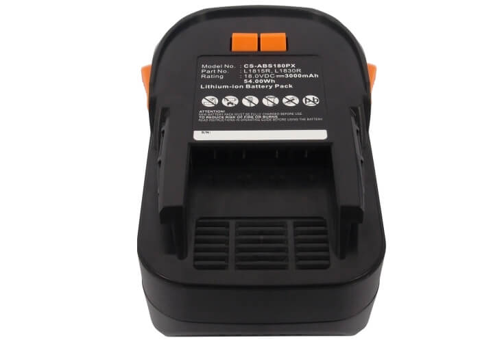 18.0V, 3000mAh, Li-ion Battery fits Aeg, Bbm 18 Stx, Bfl 18, 54Wh