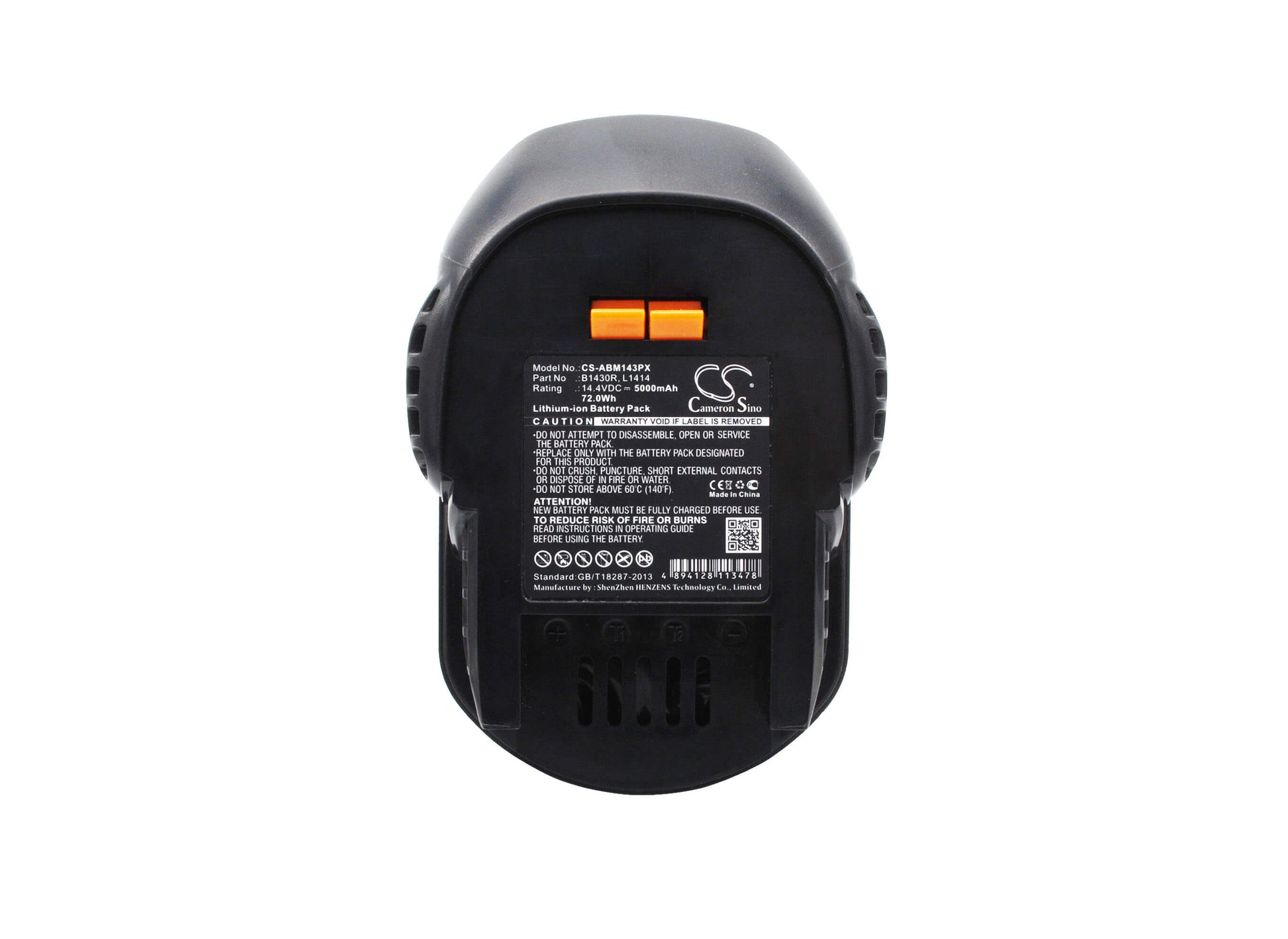 14.4V, 5000mAh, Li-ion Battery fits Wurth, Master Sd 14.4, 72Wh