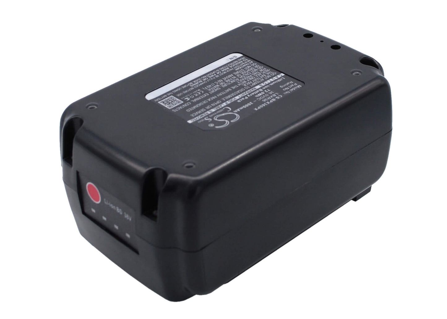 36.0V, 2000mAh, Li-ion Battery fits Black & Decker, Cst1200, Cst800, 72Wh