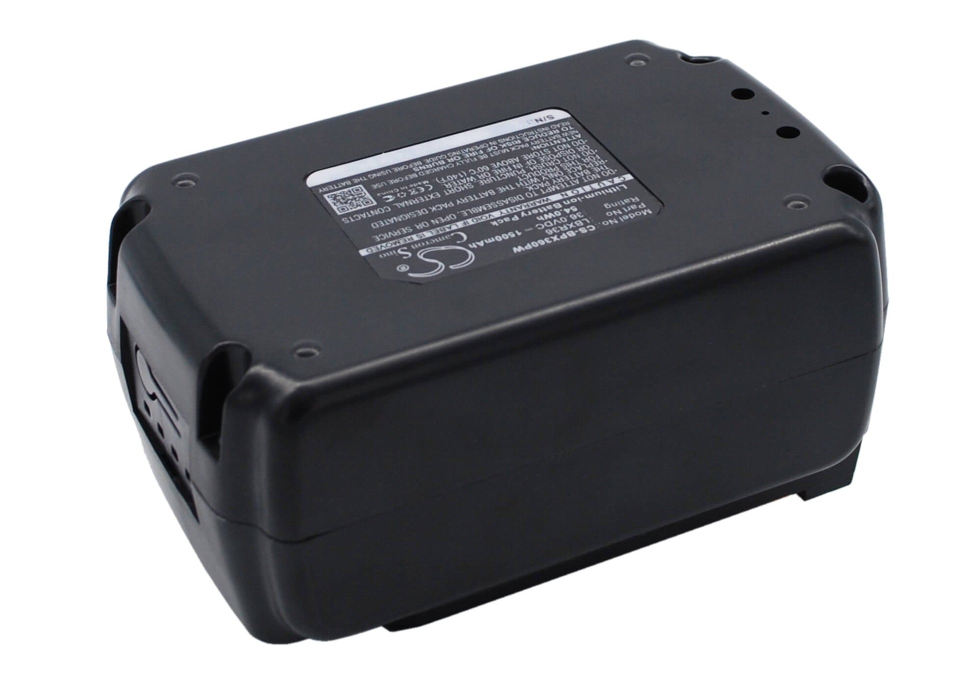 36.0V, 1500mAh, Li-ion Battery fits Black & Decker, Cst1200, Cst800, 54Wh