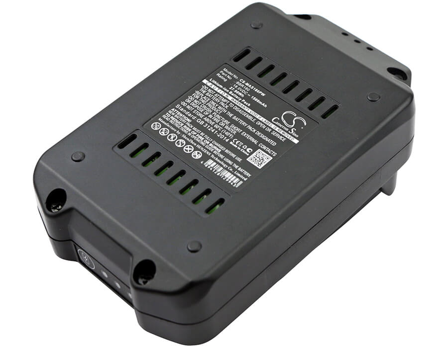 18.0V, 1500mAh, Li-ion Battery fits Meister Craft, 5451260, 5451370, 27Wh