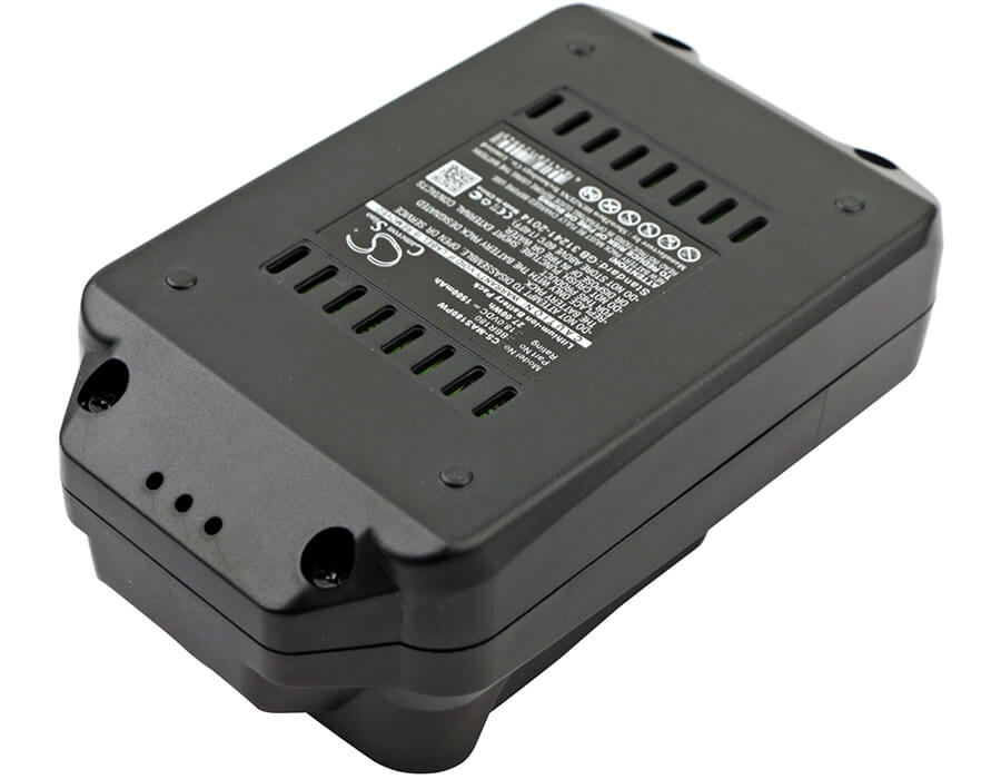 18.0V, 1500mAh, Li-ion Battery fits Meister Craft, 5451260, 5451370, 27Wh