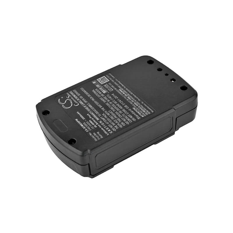 20.0V, 2000mAh, Li-ion Battery fits Stanley, Fmc620, 40Wh