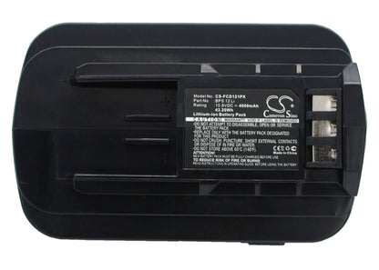 10.8V, 4000mAh, Li-ion Battery fits Festool, T12+3 Cordless Drill, 43.2Wh