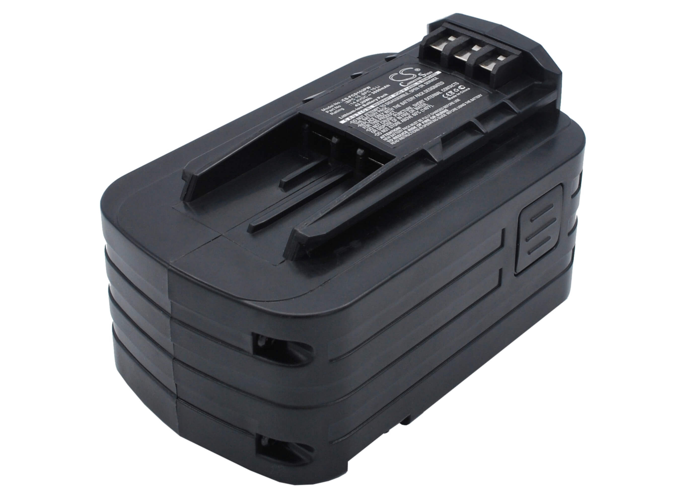 14.4V, 3000mAh, Li-ion Battery fits Festool, C15, C15 Cordless Drill/driver, 43.2Wh
